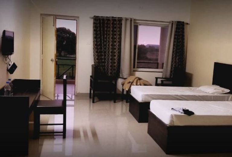 Harmony Amidst Nature: Discover Bliss at Kaleshwaram Haritha Hotel.